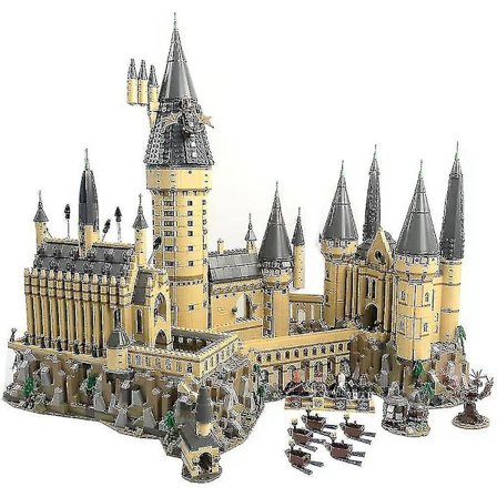 Harry Potter Magisk Slot Byggemodel Gave Uddannelsesmæssige Samle Legetøj