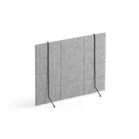 Tischteiler SPLIT, Standmodell, 600 x 430 mm, hellgrau