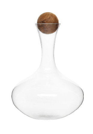 Sagaform Nature Karaff Med Ekkork Köksredskap Transparant 2L