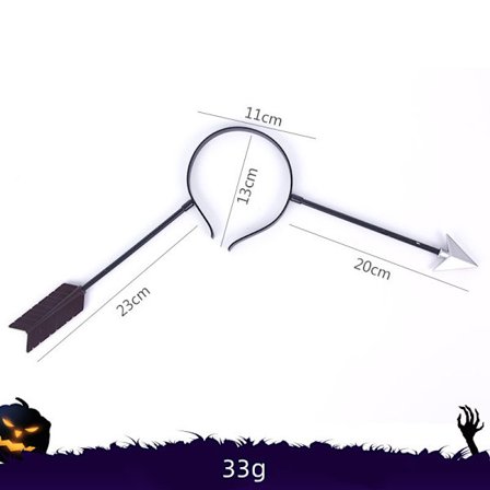 Mub- 2023 Plastic Halloween Headband Decorations Outdoor Scary Props Custom Simulation Party Decor Zombie For Adults Kids Fun