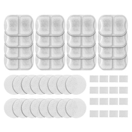 Erstatningsfiltre for kattevannfontene for 7L/230oz/1.8G vannfontener i rustfritt stål for kjæledyr