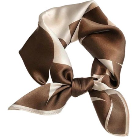 100% Ekte Mulberry Silke Dame Lite Firkantet Skjerf 21" Lett Hodeskjerf