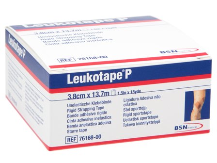 Leukoplast Leukotape P sportstape, 3.8 cm x 13.7 m, 1 stk.