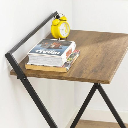 Rootz Hopfällbart skrivbord Dator Skrivbord Arbetsstation Skrivbord Barn Tonåringar Skrivbord- Fällbart bord Sidobord Soffbord