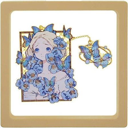 4in1 søde metal sommerfugl blomst feer bogmærker fødselsdag jul