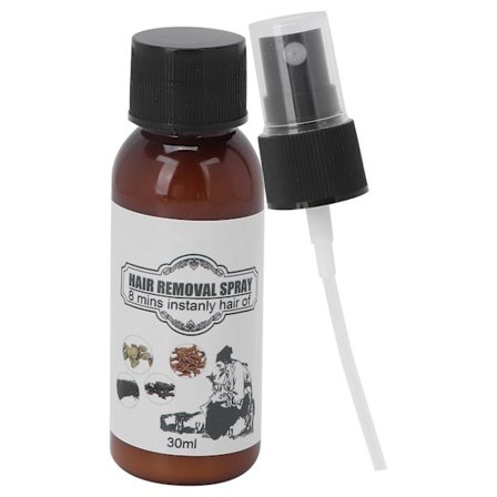 Hårborttagningsspray Hushåll Resor Bärbar Mild Depilatory Spray för Armhåla Armar Ben 30ml