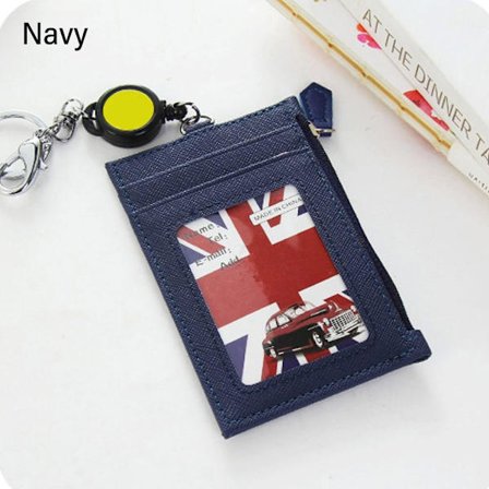 ID-kort Clip Badge Holder NAVY