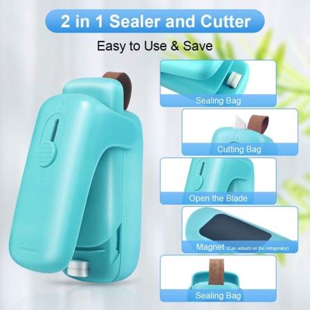 Mini Forsealer, 2 i 1 Mini Poseforsealer Poseforsealer Poseforsealer med DXGHC