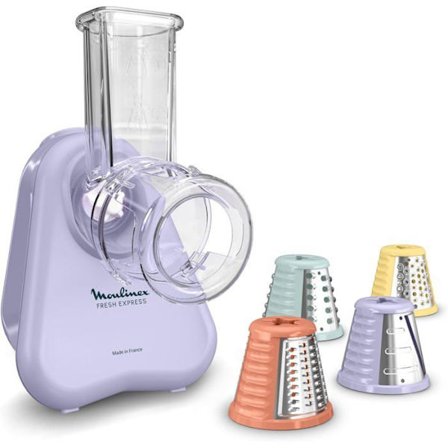 Moulinex Fresh Express DK8546E0 elektrisk grönsaksskärare - Skiva-Trimma-Riva