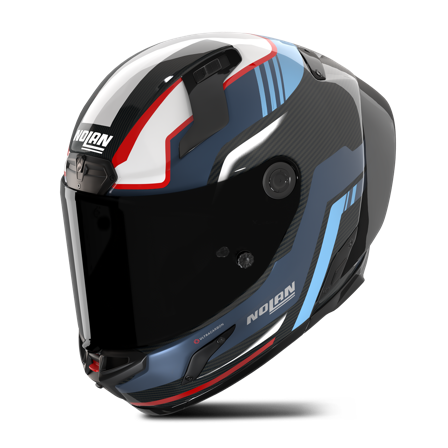 Cască Integrală Nolan X-804 RS Piega albastru închis/albastru deschis/roșu lucios M