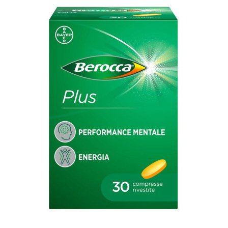 Berocca Plus Integratore Vitamine Minerali Energia 30 Compresse