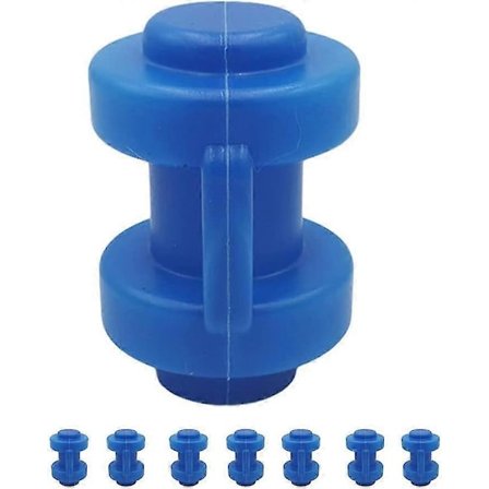 Trampoline endestykker 8 stk endestykker sikkerhetsnett reservedeler diameter 25MM