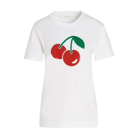 Sportmax T-Shirt vit, Dam, Dam, Storlek: M