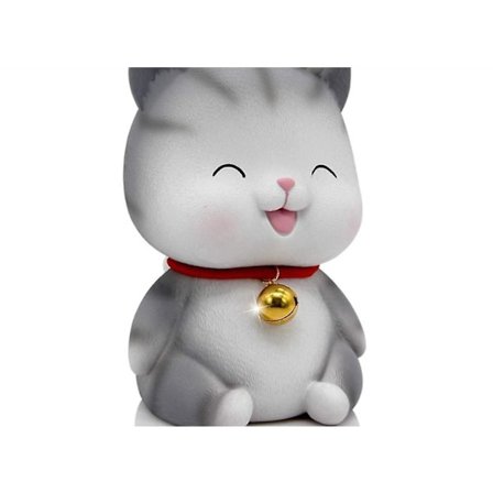 Dekorativ Spargris i Form av Katt, Heminredning, Myntspargris