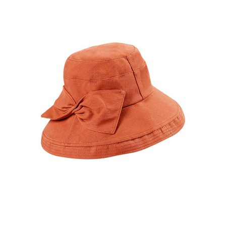 Dam Vikbar Solhatt Knyt Bomull Bred Brätte Solskärm Sommar B