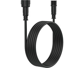 Deltaco 10 meter Outdoor lightning cable extension for garden light and decklight - Smart Home förlängningskabel för utomhusbruk