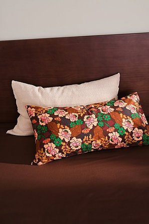 Jotex - Örngott 50x90 Cm Ekologisk Brun/blommig MONAH - Köp Örngott hos Jotex