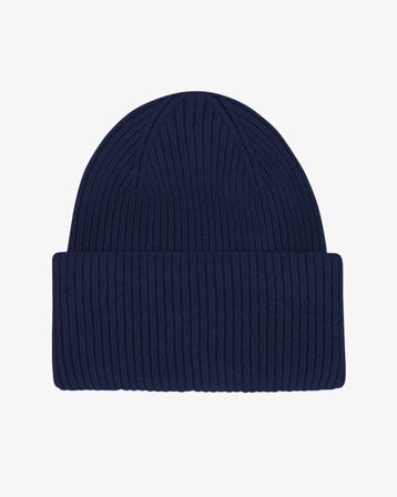 Merino Wool Hat - Marine Blue - Female - One Size