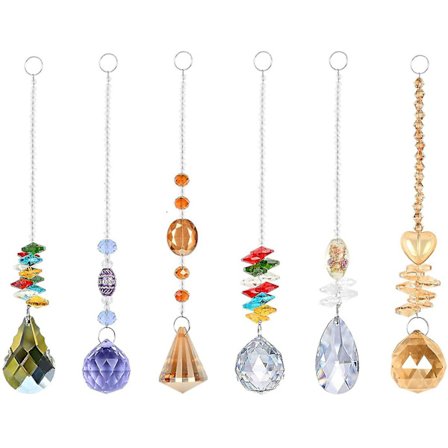 Kristallsolskärm Fönster, Kristalldekoration Hänge