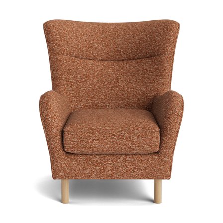 Lumo lænestol - Puente Brun Terracotta - 83x83x99 - Lænestol