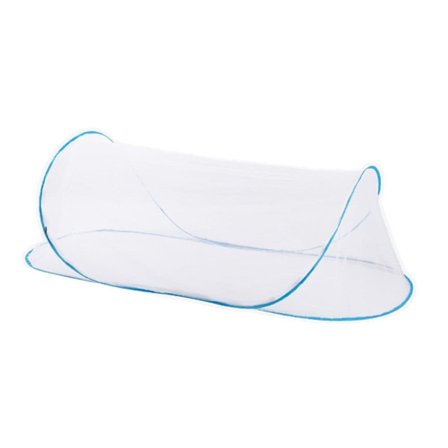 Hyttysverkko hyttyssuojalla - Kannettava kokoontaitettava verkko 200x80x56 cm, Hengittävä tiheällä verkolla, sänkyyn, matkoille ja retkeilyyn