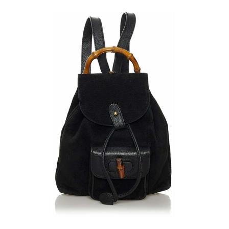 Gucci Vintage Backpacks Sort, Dame Vintage Tasker, Størrelse: ONE Size