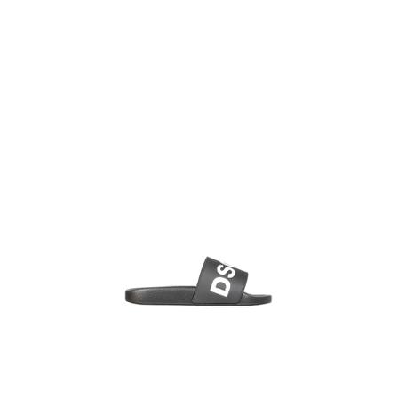 Dsquared2, Sliders Zwart, Dames, Maat:37 EU