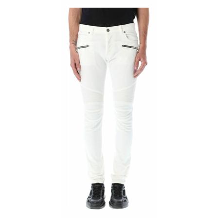 Balmain, Jeans Xh 0Mg 005Db 69 Biały, Mężczyzna, Rozmiar: W30