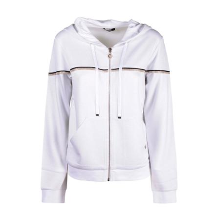Liu Jo Zipped Hoodie Hvid, Dame, Størrelse: S
