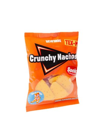 Eat My Socks Strømper Crunchy Nachos Orange Onesize, Tøj & Bolig, Ankelsokker, Herresokker