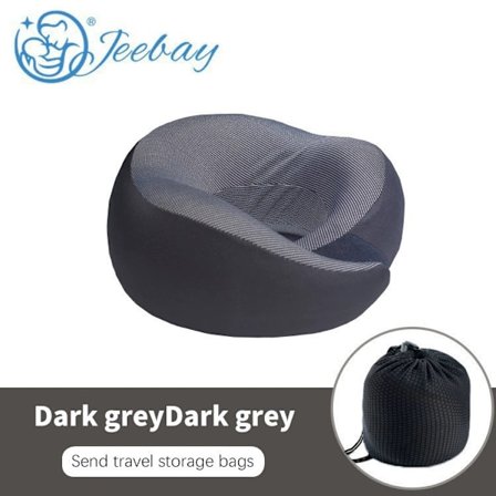 U-formad kudde memory foam nackkudde reseportabelt set