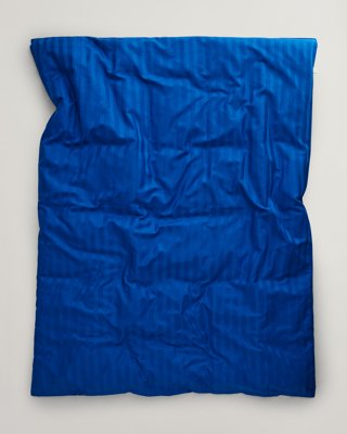 GANT - Stripete dobbeldynetrekk i sateng 200x220cm bold blue