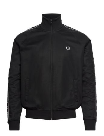 Seasonal Taped Trk Jkt Black Fred Perry