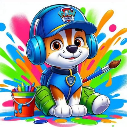 Paw Patrol Affisch A4