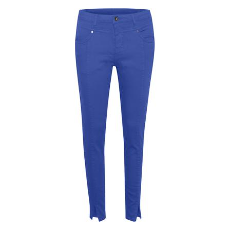 Cream Amalie Twill - Katy Fit , Blauw , Dames , Maat: W26 Pantalons