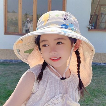 Solskyddshatt för barn Barnsolhatt FÄRG 1 FÄRG 1