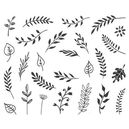 Vanddekaler - Planter - STZ-810 - Til negle