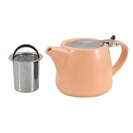 Autentisk japansk keramisk tekande | Rustfri stål infuser | Elegant og funktionel til eftermiddagste