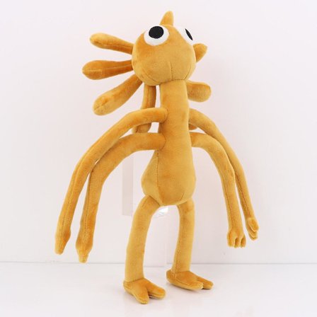 Rainbow Friends Rainbow Friends Søte Plysjleker Julegave Dukke(Som vist på bildet,Gult monster 40cm 140g)