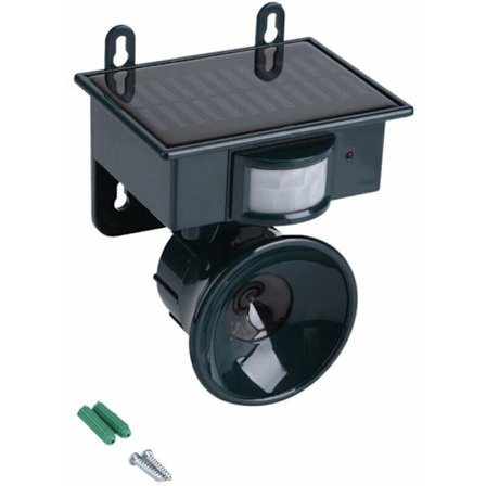 Utendørs fuglerepellent solcelledrevet fuglerepeller fugleskremmer