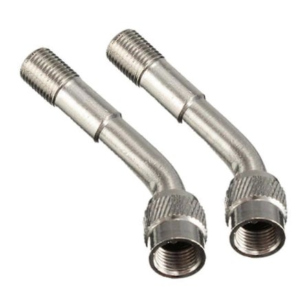 2 st Däckventilsförlängare Adapter Motorcykel Bil Däckförlängare 135 Grader Y