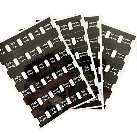 4 Ark/Set Bønn Bibel Fane Selvklebende Bibel Sticky Index Etikett Bok Side Markør Klistremerke Bibelstudie Journalføring Forbruksvarer Julegave (FMY)