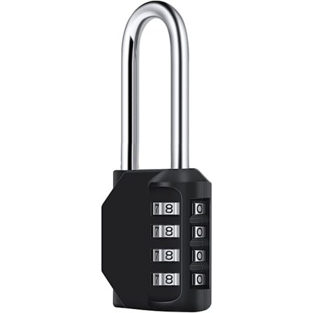 6,7 cm lang kombinasjonslås, vanntett 4-sifret kombinasjonslås