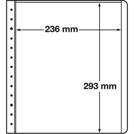Leuchtturm LB-blade - 1 lomme (236×293mm) - 10 stk.