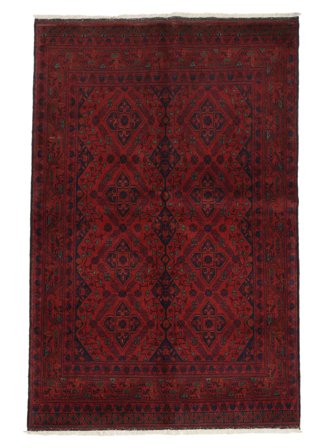 Tkany Ręcznie Afgan Khal Mohammadi Dywan 128X195 Wełniany Mały