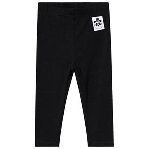 Mini Rodini Black Basic Leggings 128/134 cm - Bottoms - 128/134 cm - Black - Junge