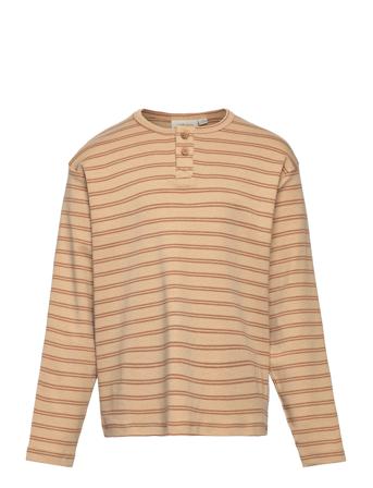 Nmmgeo Ls Loose Top July Lil Brown Lil'Atelier