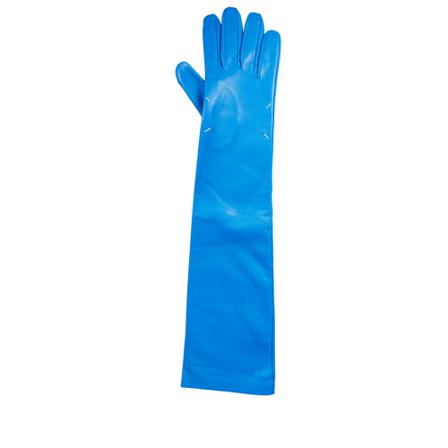 Maison Margiela Gloves , Blauw , Dames , Maat: M Handschoenen