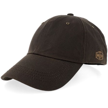 MJM Hats - Brun unconstructed Keps - Baseball 2 Wax Cotton Brown Dad Cap @ Hatstore
