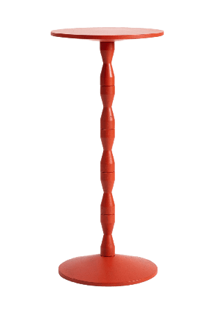 Design House Stockholm Pedestal Table Möbler Röd 67,5x31